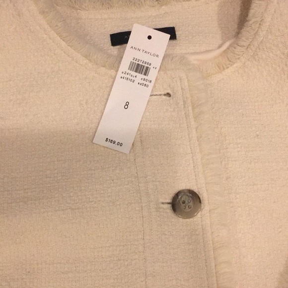 NWT Ann Taylor jacket with black belt - Picture 2 of 2